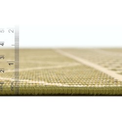 Outdoor Trellis Collection Area Rug - Dalyan (10' x 12' 2" Rectangle, Green/ Ivory)