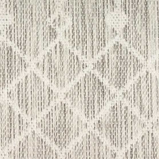 Nourison Positano Indoor/Outdoor Light Grey 9' x 12' Area Rug, Easy Cleaning, Non Shedding, Bed Room, Living Room, Dining Room, Backyard, Deck, Patio (9x12)