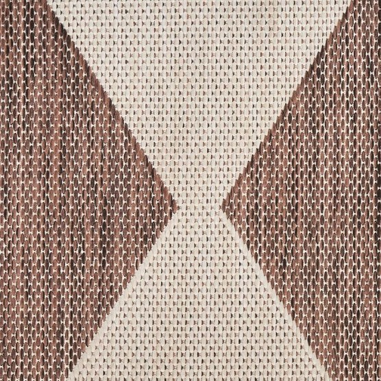 Nourison Positano 9' x 12' Indoor/Outdoor Area Rug, Grey, Modern, Geometric, Easy-Cleaning, Non-Shedding, Water-Resistant