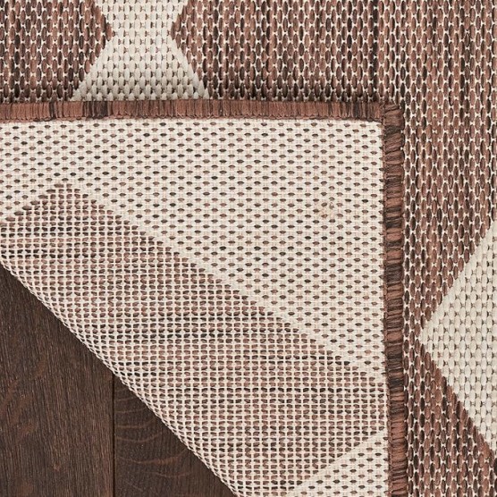 Nourison Positano 9' x 12' Indoor/Outdoor Area Rug, Grey, Modern, Geometric, Easy-Cleaning, Non-Shedding, Water-Resistant