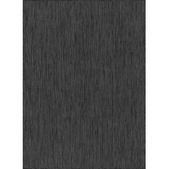 Washable Indoor Outdoor Rug 8x10 Weather Resistant Area Rugs Modern Solid for Porch Deck Balcony Backyard Patio Outside Carpet (8 X 10 Dark Grey)