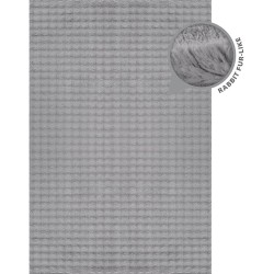 Plush Area Rug 8x10 Modern Fluffy Shag Shaggy Ultra Soft Bedside Rugs Non Slip High Pile Easy to Clean Durable Living Room Dining Room Indoor Carpet (8 x 10 Gray)