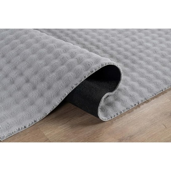 Plush Area Rug 8x10 Modern Fluffy Shag Shaggy Ultra Soft Bedside Rugs Non Slip High Pile Easy to Clean Durable Living Room Dining Room Indoor Carpet (8 x 10 Gray)