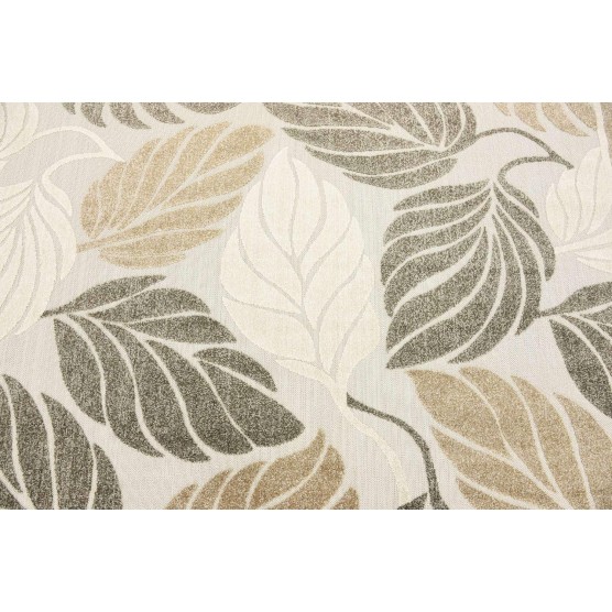 Outdoor Botanical Collection Area Rug - Augusta (7' 1" x 10' Rectangle, Beige/ Ivory)